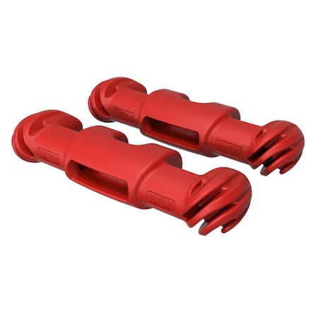 The Snubber Snubber FENDER, Red, Pair S51206